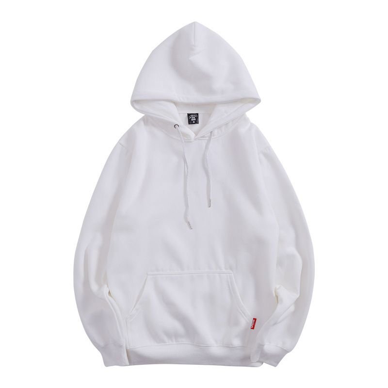 Candy Color Loose Solid Color Men Women Unisex Hoodie Custom